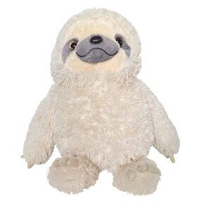 Winsterch Sloth Plush White Shaggy Stuffed Animal Large 17 Inch
